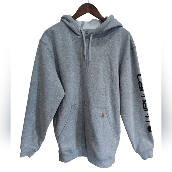 NWOT Carhartt Loose Fit Gray Hoodie - Picture 1 of 4